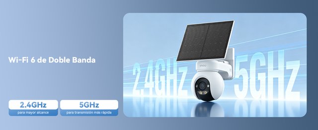 Fotocamera di Sorveglianza 6MP WiFi Solare Esterna 10000mAh