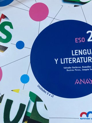 Lengua y literatura, ESO 2: unidades 1 a 4; Vol...