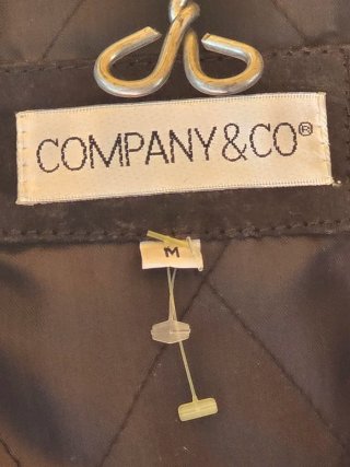 Chaqueta Ante Vintage COMPANY&CO Marrón