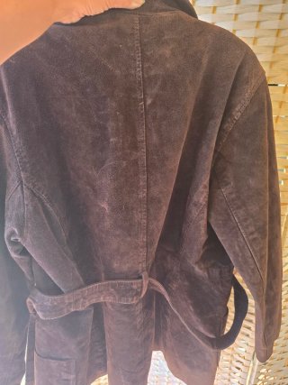 Chaqueta Ante Vintage COMPANY&CO Marrón