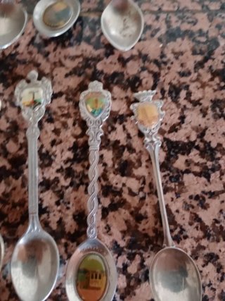 Lote 18 CUCHARITAS Colección Metal