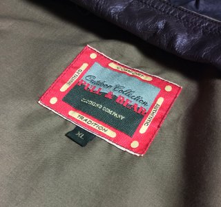 Parka Pull&Bear verde militar