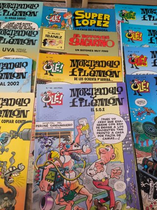 Colección Mortadelo y Filemón años 90-00