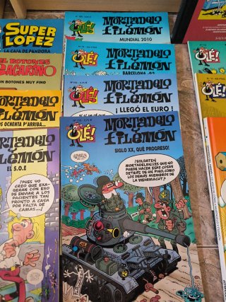 Colección Mortadelo y Filemón años 90-00