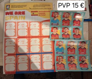 MUNDIAL FIFA 2026 AMPLIACION ESPAÑA 12 CROMOS