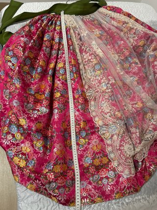 Traje Fallera Niña fresa,