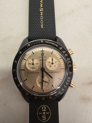 Omega x Swatch Mission to the Moon 18K