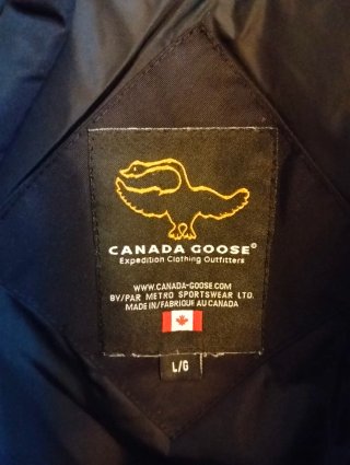 Chaqueta Canada Goose Impermeable Talla XL Gorotex