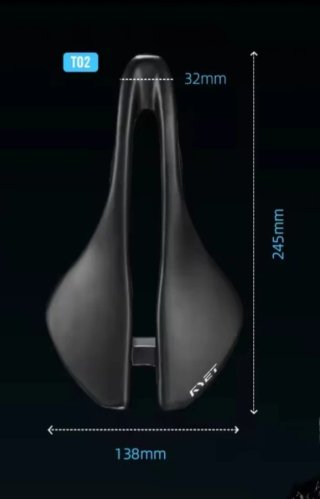 Sillín Ryet Carbono Ultraligero
