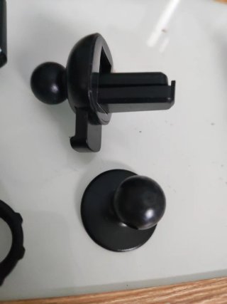 Soporte y cargador innalambrico para coche