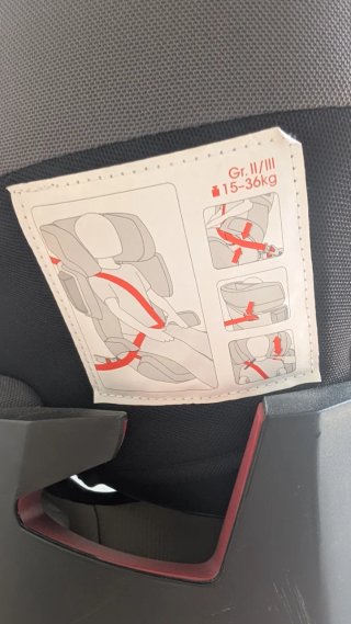 Silla isofix Cybex Grupo II/III + protector asient