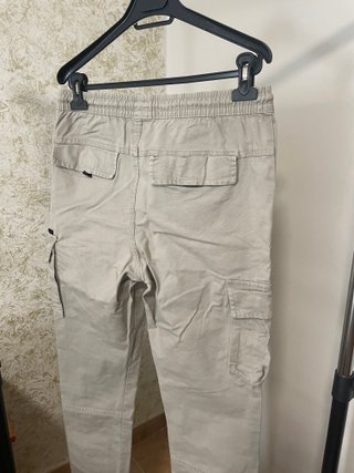 Pantaloncini cargo beige slim Denim Co. abbigliamento da lavoro