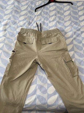Pantaloncini cargo beige slim Denim Co. abbigliamento da lavoro