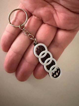 Llavero Audi Impreso 3D
