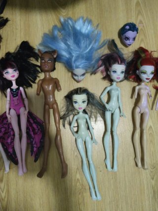 Lote Muñecas Monster High G1-G2-G3