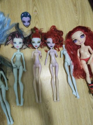Lote Muñecas Monster High G1-G2-G3