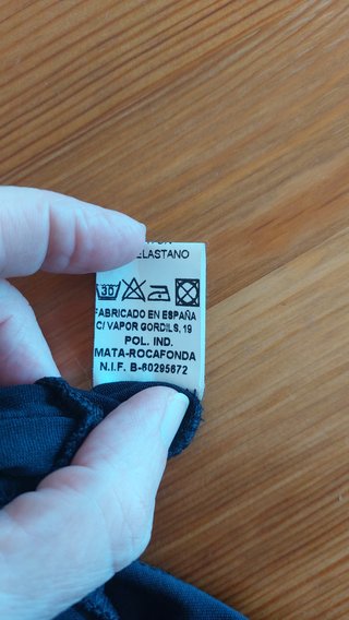 Vestido fiesta falda-pantalón T40
