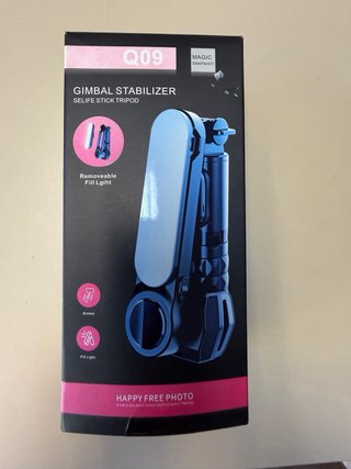 Q09 Gimbal Estabilizador Selfie Stick Tripode