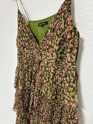 Vestido Pedro del Hierro floral volantes