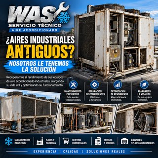 Reparacion Aires industriales.