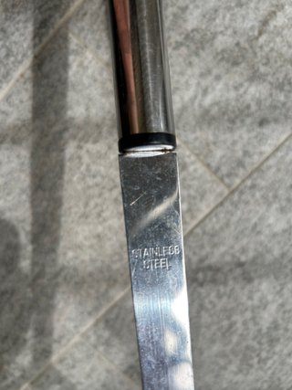 Pinze per barbecue in metallo e legno