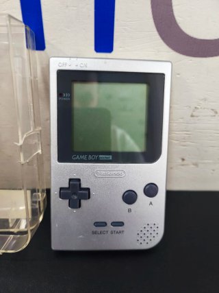 Nintendo Game Boy Pocket Grigio Con Manuale