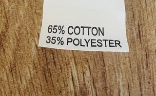 Pantalones beige anchos con cordón. 65% algodón