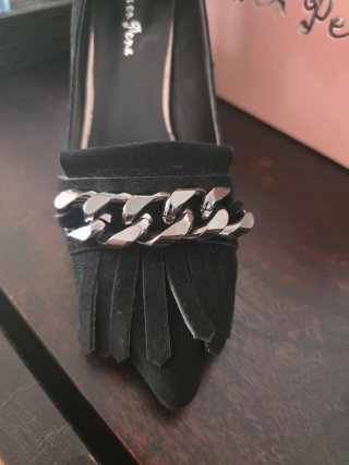 Zapato tacón Alma en Pena negro