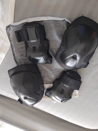 Set de Protectores Oxelo Talla S (4 piezas)