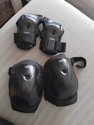 Set de Protectores Oxelo Talla S (4 piezas)