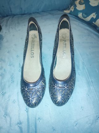 Zapatos Pitillos Talla 39 Marrones