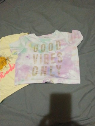 Lote 2 Camisetas Verano 11/12 años
