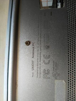 Portátil Asus Zenbook UX431FAC Gris/Plata