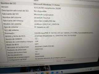 Portátil Asus Zenbook UX431FAC Gris/Plata