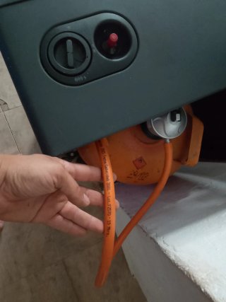 Estufa de gas catalítica seminueva