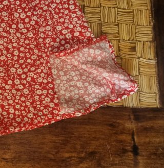 Vestido estampado floral chica