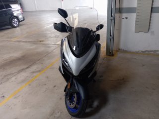 Scooter Zontes 125E Negra/Plata