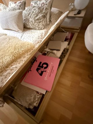Canapé 150cm Beige/Marrón