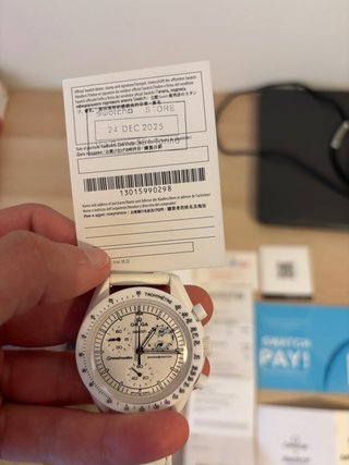 Omega x Swatch Mission to the moonphase originale