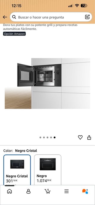 Microondas Integrable Bosch Serie 6 Grill