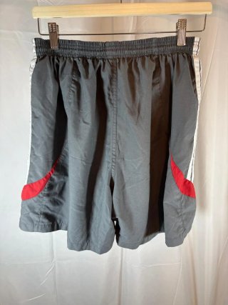 Adidas Shorts Vintage 90s Y2K Gris Rojo XXL