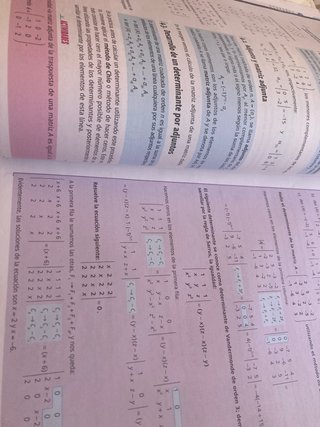 Matemáticas II 2o Bachillerato