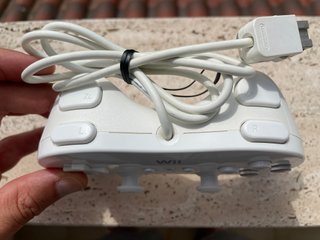 Classic Controller Pro Nintendo Wii Bianco Rvl-005