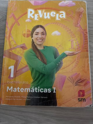 Matemáticas I 1 bachillerato Revuela
