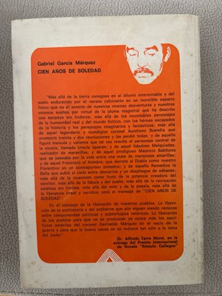 1ed Cien Años de Soledad de Gabriel García Marquez