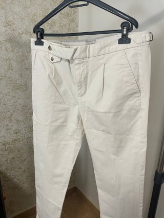 Pantalones Chinos Alvaro Moreno Beige Talla M