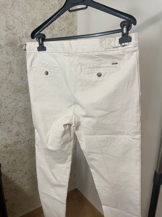 Pantalones Chinos Alvaro Moreno Beige Talla M