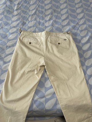 Pantalones Chinos Alvaro Moreno Beige Talla M