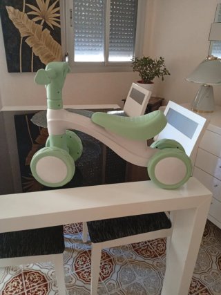 Bicicleta de aprendizaje para bebé.No hago envios