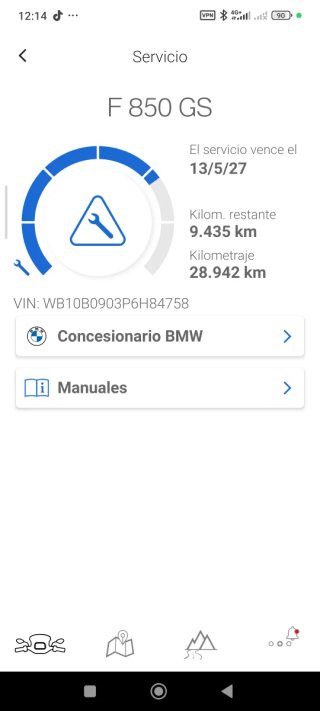 BMW F850GS Negra 2023